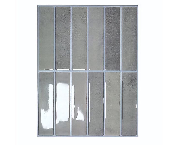 Minicloss Küchenrückwand Fliesenaufkleber Klebefliesen Wandfliesen Metro Fl günstig online kaufen