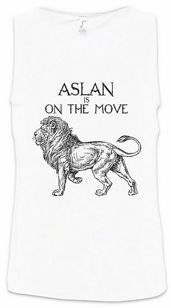 Urban Backwoods Tanktop Aslan Is On The Move Ärmelloses T-Shirt Löwe Lion C günstig online kaufen