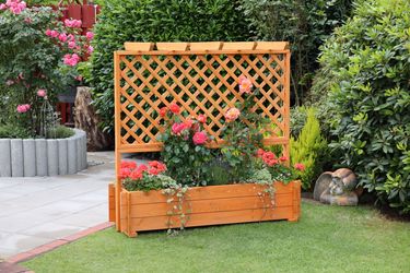 promadino Spalier Pergola mit Pflanzkasten, BxTxH: 140x65x140 cm günstig online kaufen