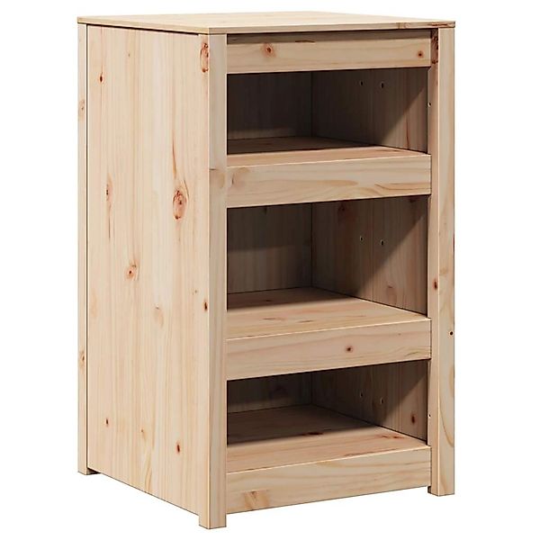 vidaXL Küchenschrank mit Regal Braun 55 x 55 x 92 cm Massivholz Kiefer 8681 günstig online kaufen