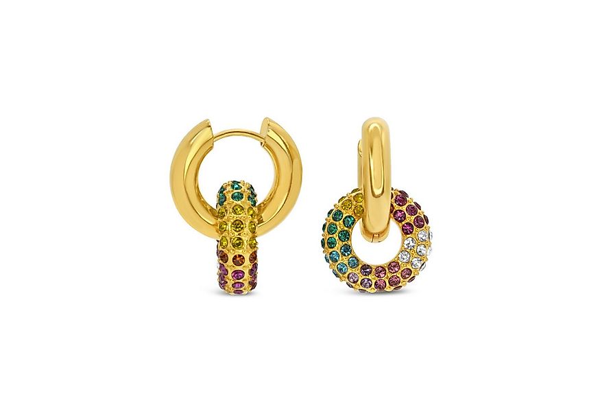 Ars-Argenti Paar Ohrhänger Glamouröse Ohrringe - 750 vergoldet inkl. Gesche günstig online kaufen