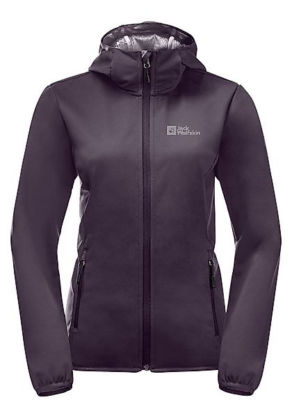 Jack Wolfskin Softshelljacke WINDHAIN HOODY W günstig online kaufen