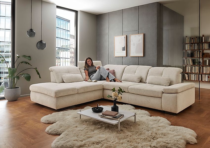 Die PlanBar Ecksofa »MP-IN16012 L-Form mit Federkern-Polsterung«, inkl. Sit günstig online kaufen