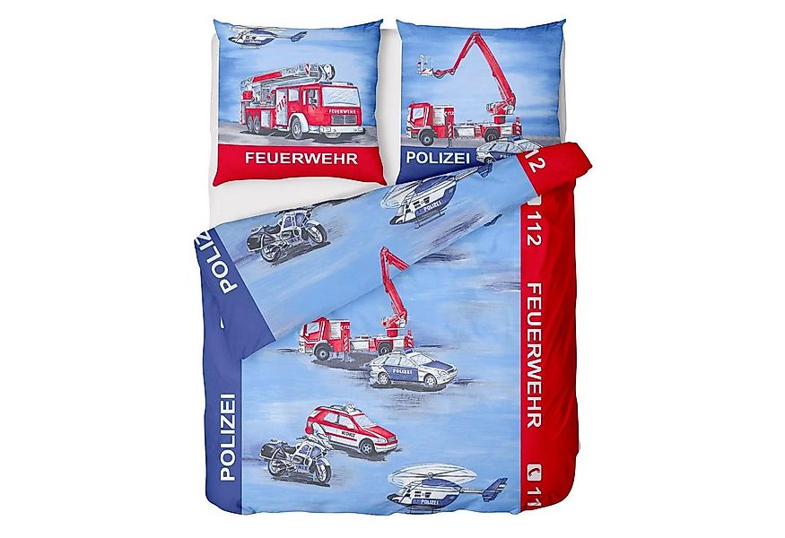LINKHOFF Kinderbettwäsche Kinder Bettwäsche 135x200 2tlg. + 80x80 cm 100% B günstig online kaufen