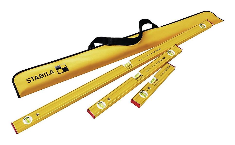 Stabila Wasserwaage, Set Typ 80 AS, 3-teilig, 30-120 cm günstig online kaufen