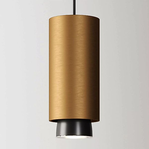 Fabbian Claque LED-Hängeleuchte 20 cm bronze günstig online kaufen