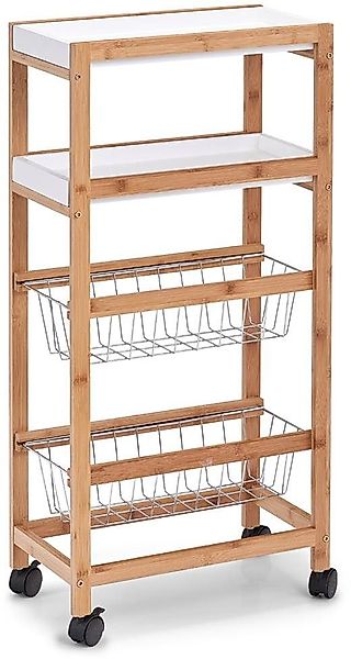 Zeller Present Küchenwagen Bamboo, mit vier günstig online kaufen