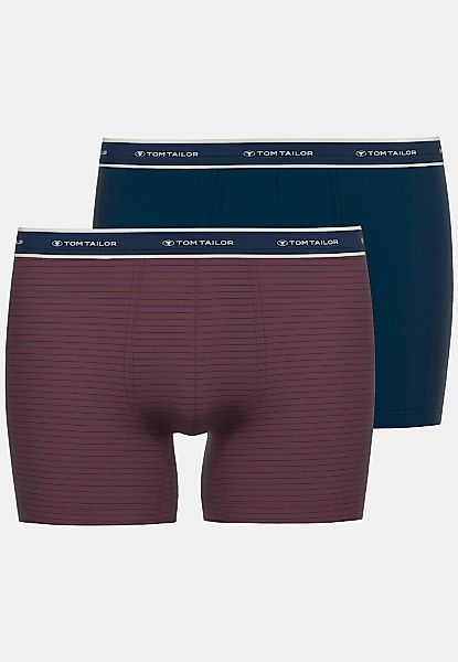 TOM TAILOR Lange Unterhose "Kentucky" Logobund, basic, gestreift, eng, bequ günstig online kaufen