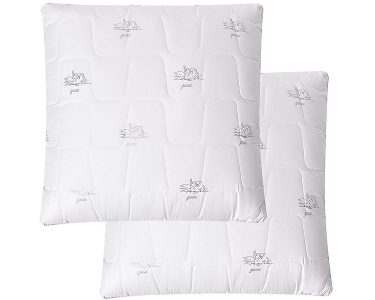 SEI Design Kopfkissen Kopfkissen [ 2-er Pack ] Kissen Mirkofaser Seitenschl günstig online kaufen