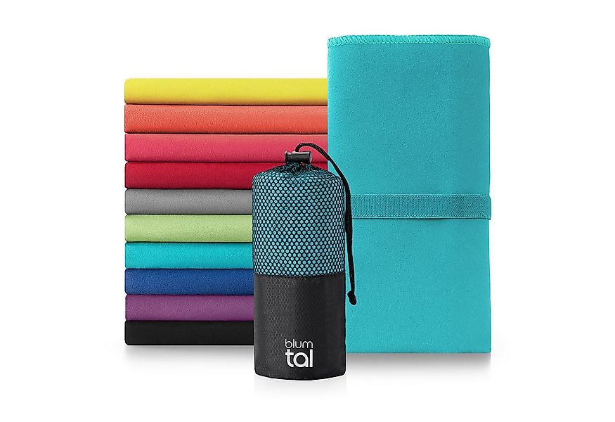 Blumtal Sporthandtuch Mikrofaser Handtuch - kompakte Mikrofaser Handtücher, günstig online kaufen