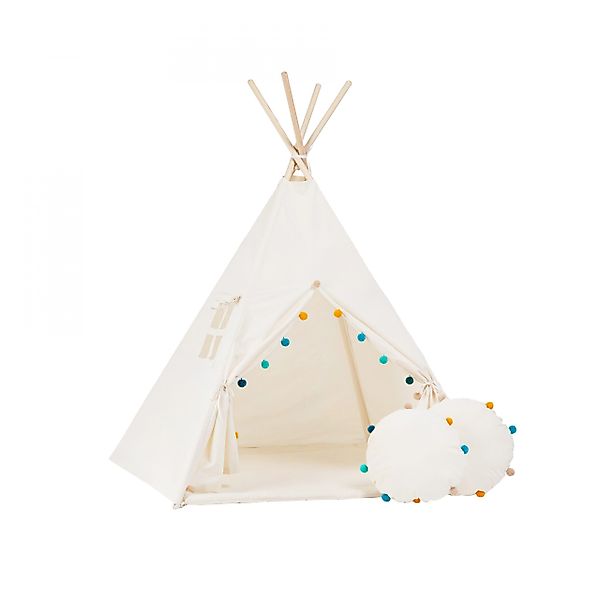 Rainbow Kids Tipi-Zelt Kinderzelt Spielzelt Teepee günstig online kaufen