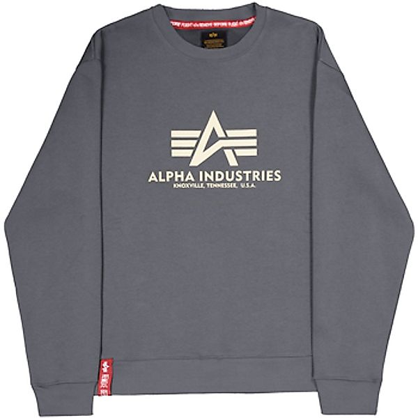 Alpha Industries  Sweatshirt Basic Sweater - greyblack günstig online kaufen