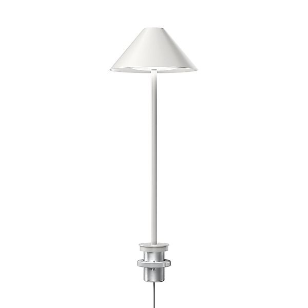 Louis Poulsen LED-Tischleuchte Keglen, weiß, mit Pin, CCT günstig online kaufen