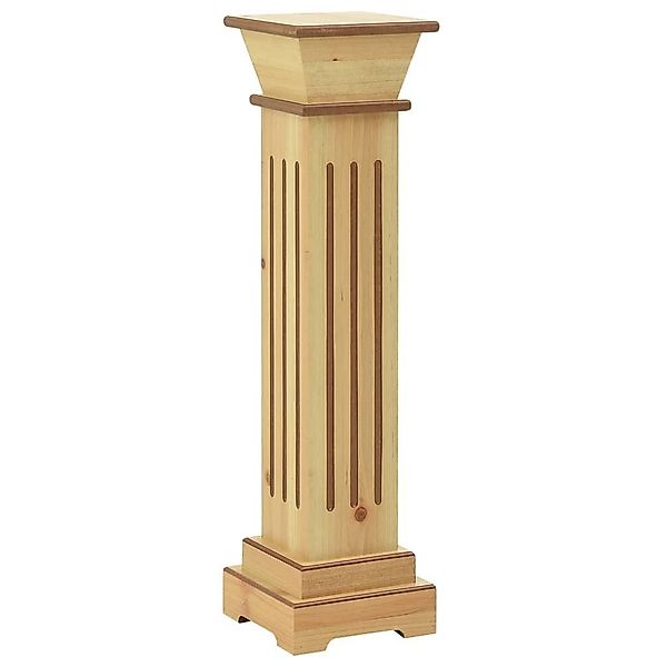 vidaXL Blumenständer Klassischer Säulen-Pflanzenständer Helles Holz günstig online kaufen