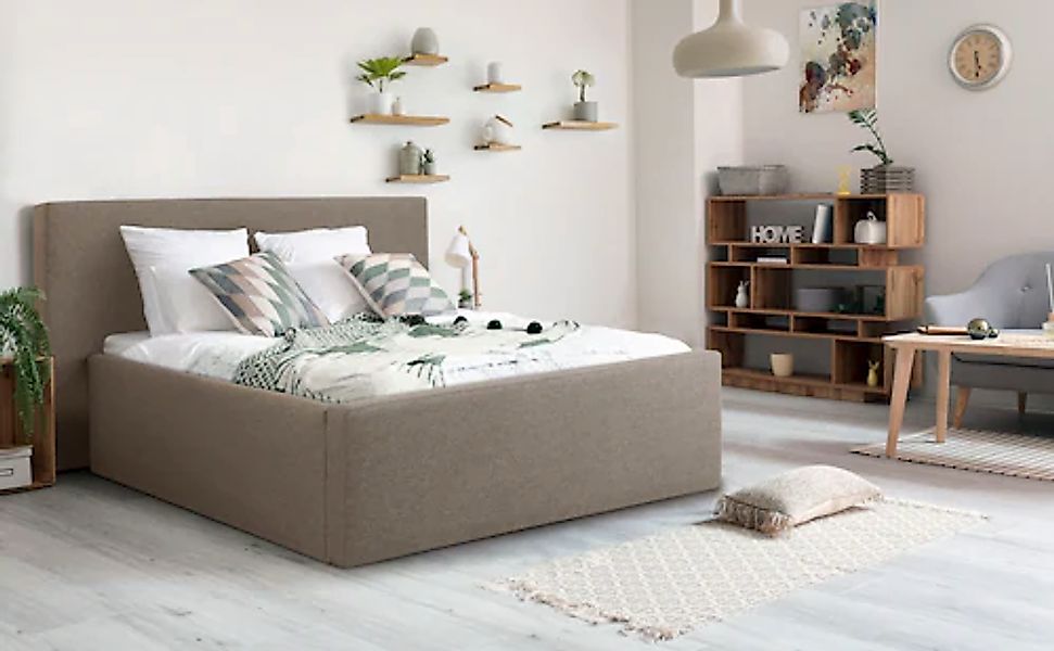 INOSIGN Polsterbett "Dalina" geradliniges Kopfteil, in 5 Breiten, auch in 2 günstig online kaufen