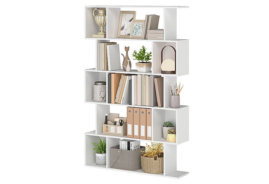 VASAGLE Bücherregal, 5 stöckiges, Lagerregal, Aufbewahrungsregal, 24 x 90 x günstig online kaufen