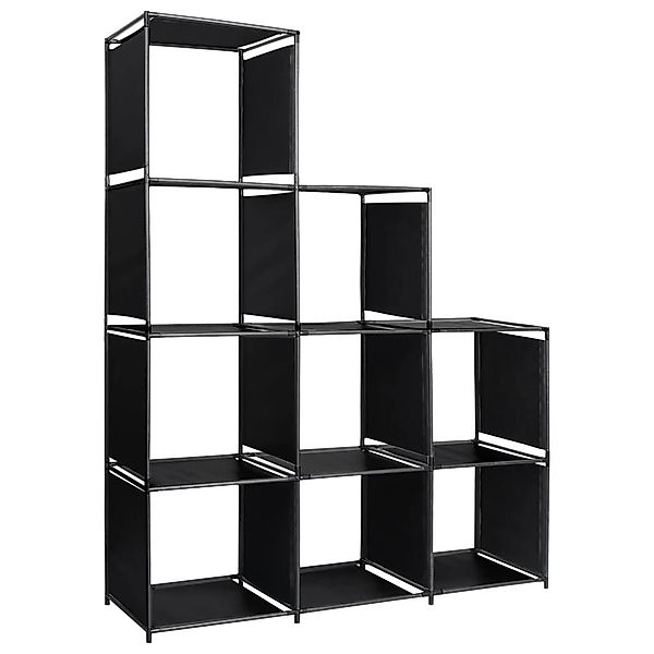 vidaXL Bücherregal Stufenregal 130×45×170 cm Stoff günstig online kaufen