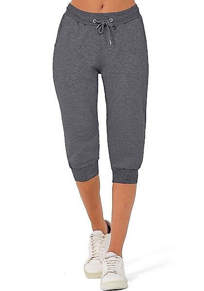 S&S Jogginghose Jogginghose 3/4 Hose Damen Caprihose Kurze Hose Bequeme Spo günstig online kaufen