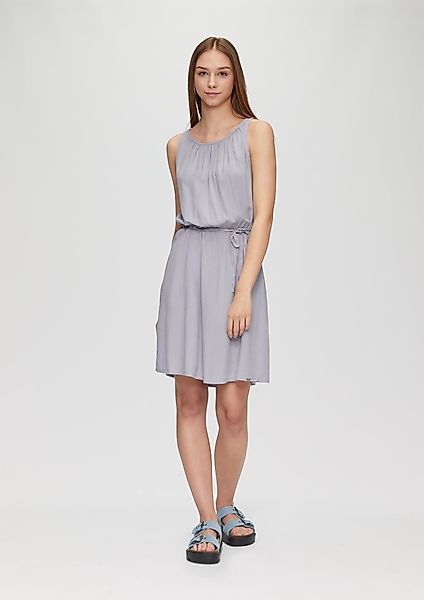 QS Minikleid Viskose-Kleid mit Cut-out und günstig online kaufen