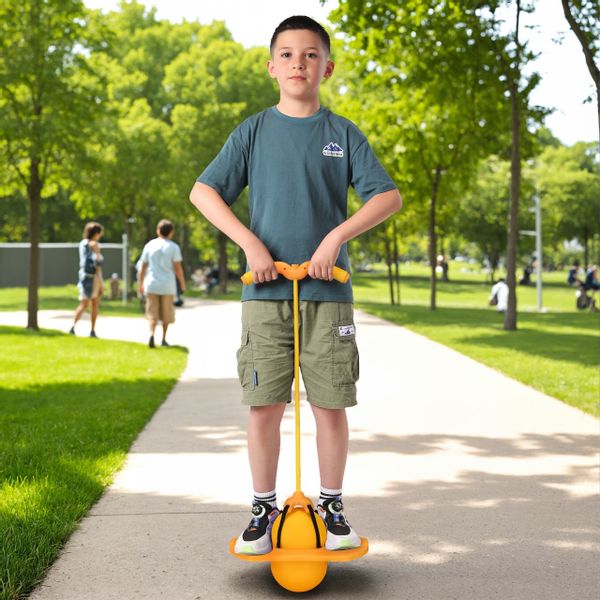 relaxdays Hüpfspielzeug Pogo Ball mit Griffen günstig online kaufen