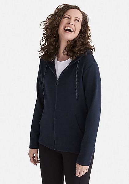 STOOKER WOMEN Sweatjacke JOANE mit Kapuze Strickfleecejacke Sweatjacke Kapu günstig online kaufen