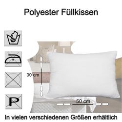 Haus und Deko Kopfkissen Kopfkissen Füllkissen günstig online kaufen