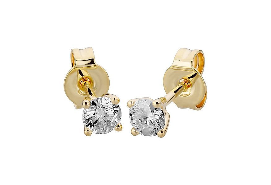 Orolino Paar Ohrstecker 585/- Gelbgold 2 Brill. 0,50ct. H/P2 günstig online kaufen