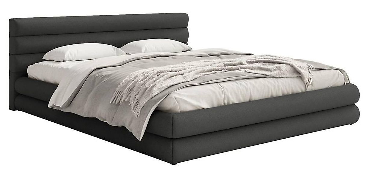NADUVI Collection | Polsterbett Alvaro Chenille 160 x 200 mit Bettkasten günstig online kaufen