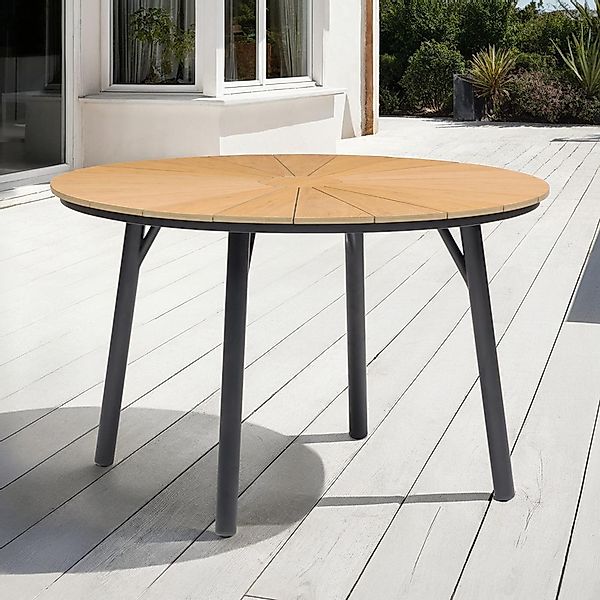 IDIMEX Gartentisch AGAPE, Balkontisch rund 120 günstig online kaufen