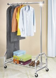 WENKO Garderobenständer Kleiderständer Profi verchromt, (1 günstig online kaufen