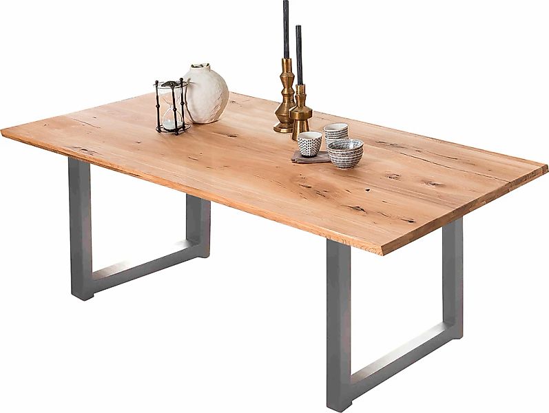 SIT Esstisch, Kufengestell im industriellen Antiklook günstig online kaufen