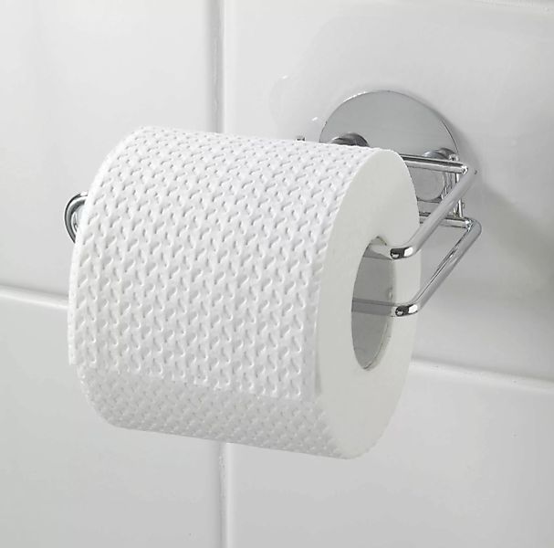 WENKO Toilettenpapierhalter "Turbo-Loc", Befestigen ohne bohren günstig online kaufen