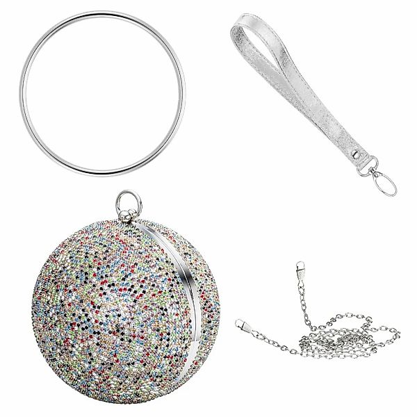 Julie Julsen Abendtasche "Metall mit Zirkonia multi farben" günstig online kaufen