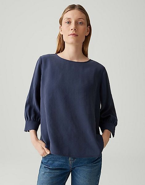 OPUS Shirtbluse Blusenshirt aus weichem Cotton Modal Mix Loose Fit günstig online kaufen
