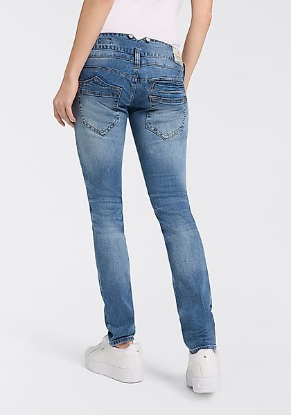 Herrlicher Slim-fit-Jeans "Pitch Slim Denim" mit asymmetrischen Taschen hin günstig online kaufen