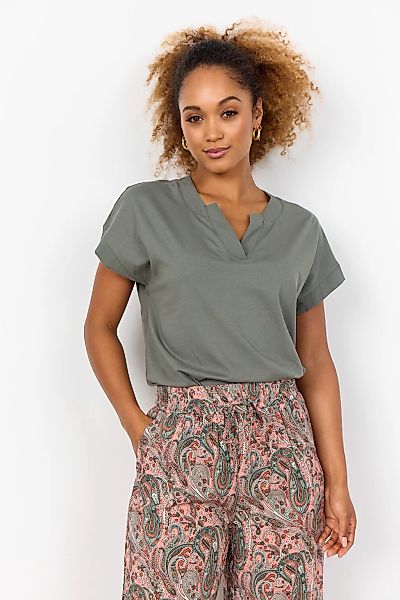 soyaconcept Shirtbluse Soyaconcept T-Shirt SC-Derby in Black (1-tlg) Nicht günstig online kaufen