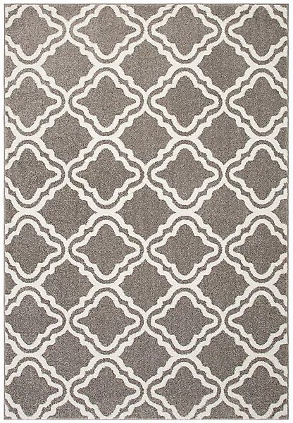 my home Teppich »Debora« rechteckig 13 mm Höhe Kurzflor Teppich, gemustert, günstig online kaufen