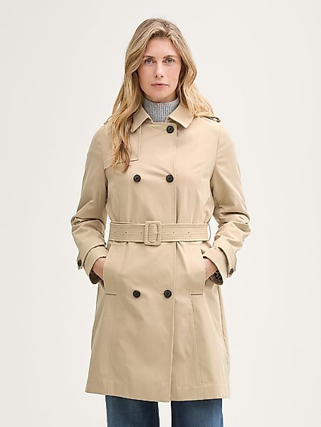 TOM TAILOR Kurzmantel Basic Trenchcoat Basic günstig online kaufen