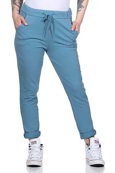 CLEO STYLE Jogginghose Damen Jogginghose 94 Blau günstig online kaufen
