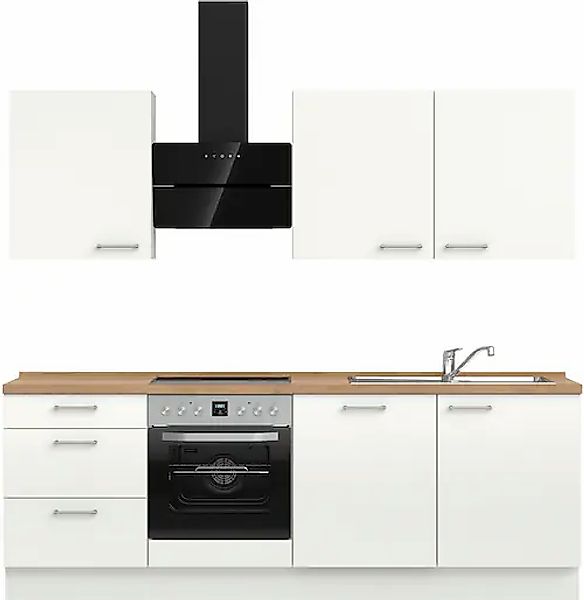 nobilia® Küchenzeile »"Laser II"«, vormontiert, Ausrichtung wählbar, Breite günstig online kaufen