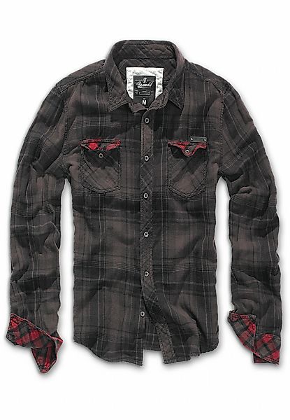 Brandit Langarmhemd "Brandit Herren Duncan Checked Shirt" 1 Stk. günstig online kaufen