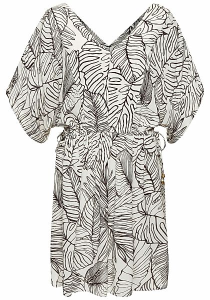 s.Oliver Longtunika, aus gekreppter Viskose, kurzes Sommerkleid, Blusenklei günstig online kaufen