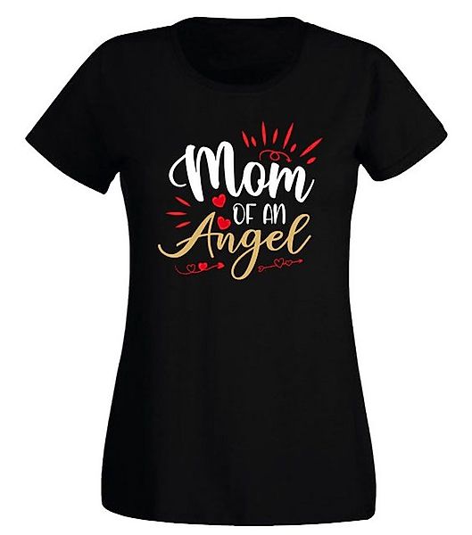 G-graphics T-Shirt Damen T-Shirt - Mom of an Angel mit trendigem Frontprint günstig online kaufen
