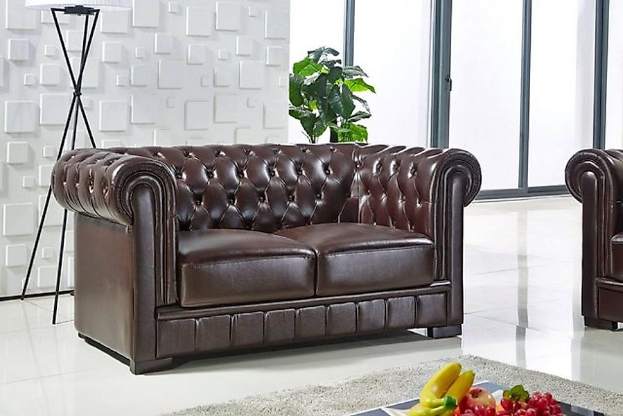 Xlmoebel Sofa Möbel Lounge Zweisitzer Design Sofa Polster Club Couch 2-Sitz günstig online kaufen