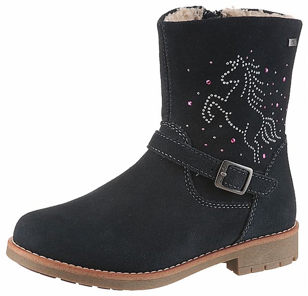 Lurchi Winterboots "Freya TEX, WMS mittel" Stiefel mit Glitzer-Pferd, Größe günstig online kaufen