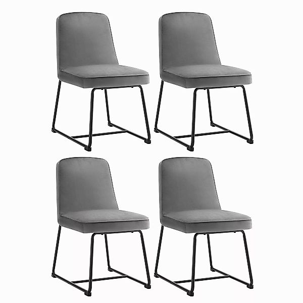HAUSS SPOLE Esszimmerstuhl Polsterstuhl Küchenstuhl-set mit günstig online kaufen