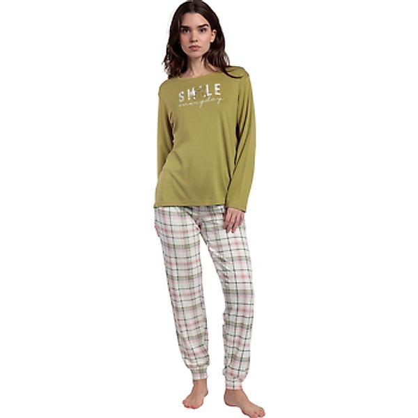 Admas  Pyjamas/ Nachthemden Pyjama Hose Top Langarm Smile Everyday günstig online kaufen