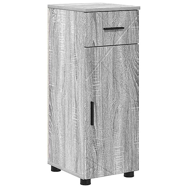 vidaXL Badezimmerspiegelschrank Badezimmer Schrank Grau Sonoma günstig online kaufen