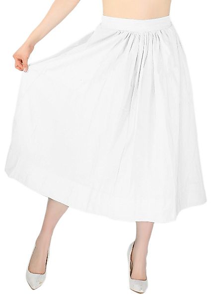 dy_mode A-Linien-Rock Damen Freizeit Rock Baumwolle günstig online kaufen