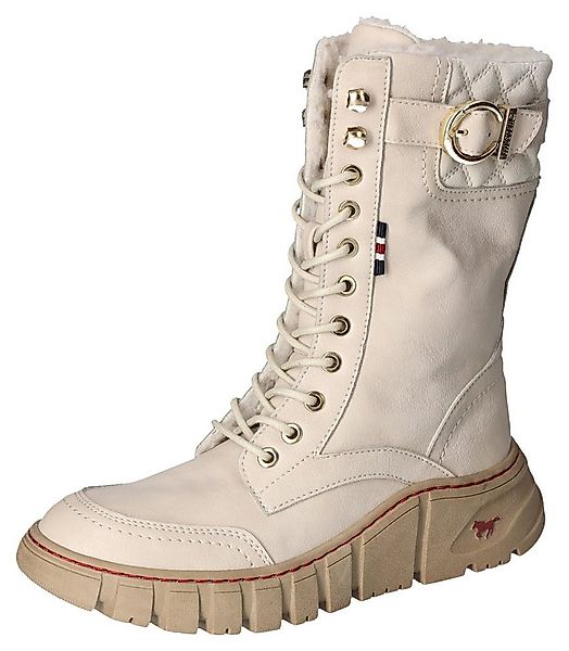 Mustang Shoes Winterboots, Schnürboots, Snowboots, Profilsohle mit Innenrei günstig online kaufen